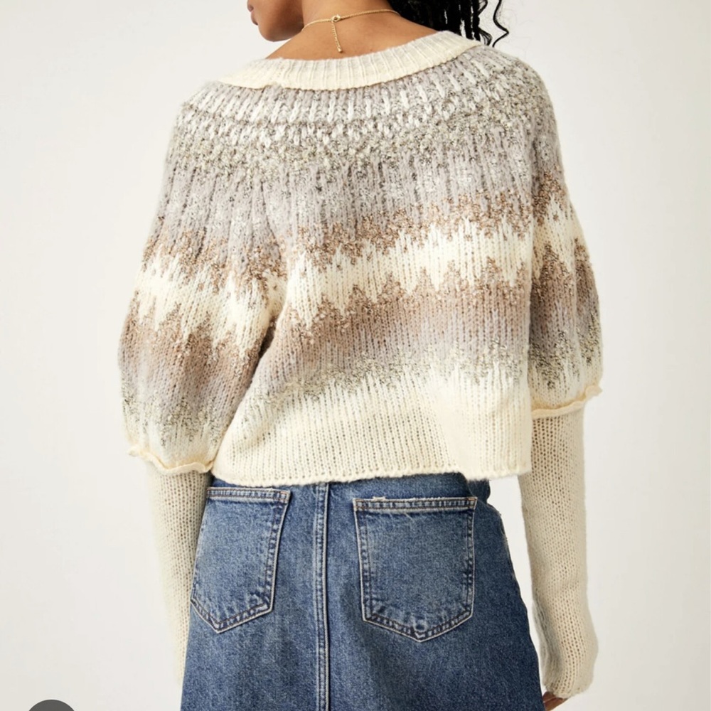 free people Home For The Holidays Sweater - Picture 2 of 5